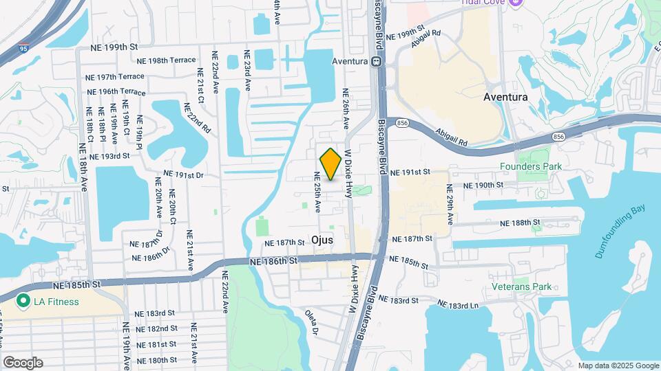2549 NE 190th St-Unit -2 Map and Location Details