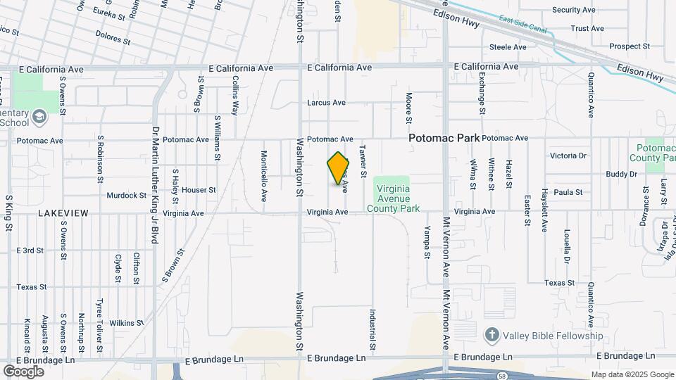 514 Bates Ave, Unit A Map and Location Details