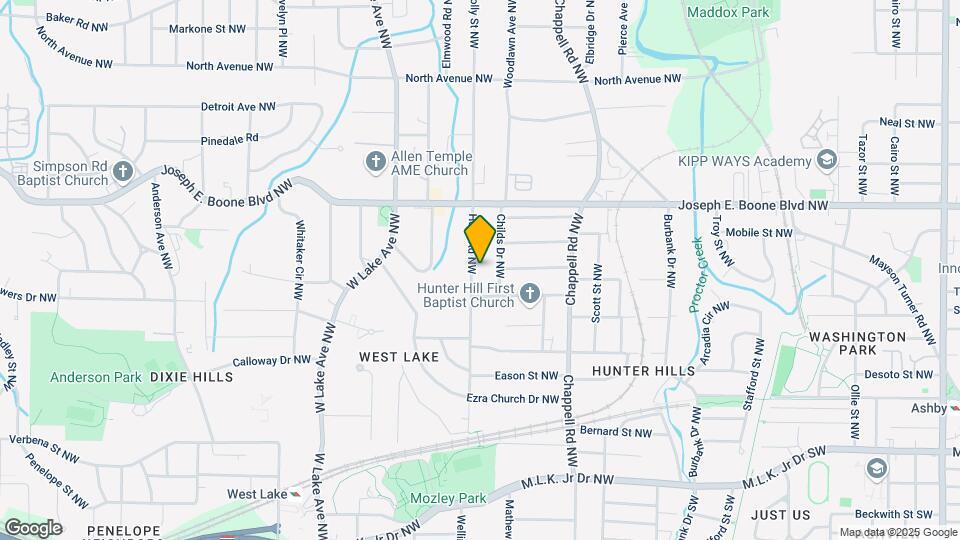 215 Holly Rd NW Mapa y Detalles de la Ubicación