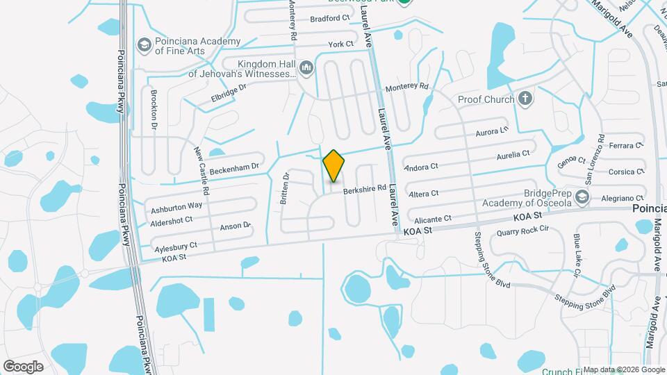 433 Bloomfield Dr Map and Location Details