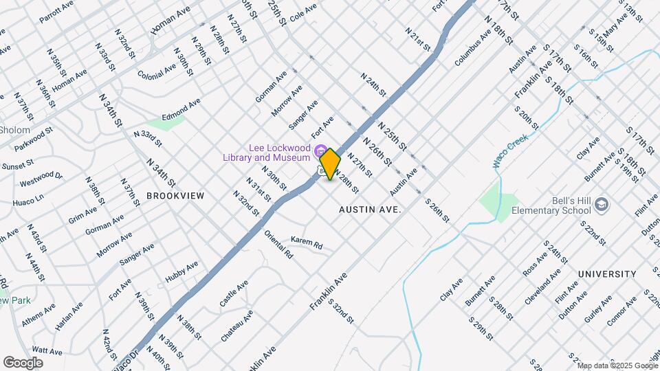 2821 1/2 Columbus Ave Map and Location Details