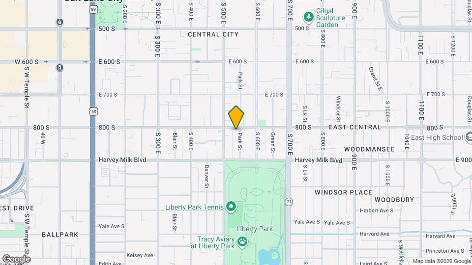 804 Park St. Map and Location Details