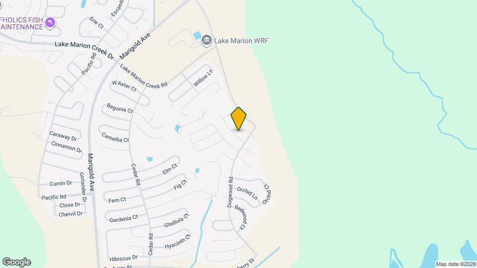 107 Lily Ln Map and Location Details