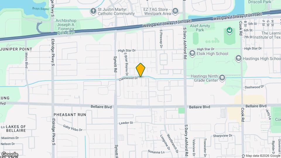 12859 Clarewood Dr Map and Location Details