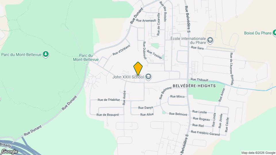 939 Thibault Map and Location Details