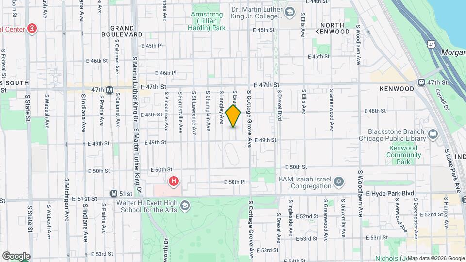 4840 S Evans Ave, Unit SI ID1607867P Map and Location Details