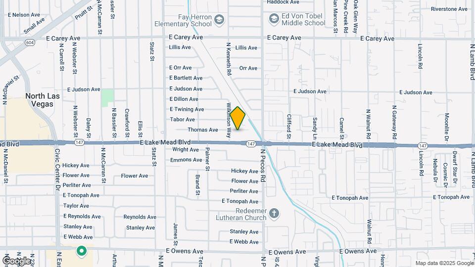 3515 Thomas Ave Mapa y Detalles de la Ubicación