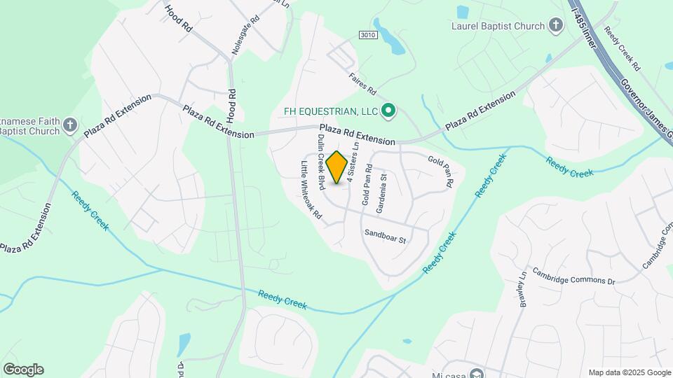 5001 Shocco Ln Map and Location Details