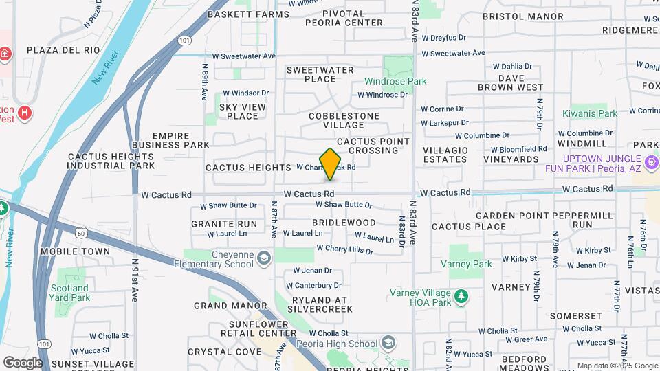 12303 N 85th Ln Map and Location Details