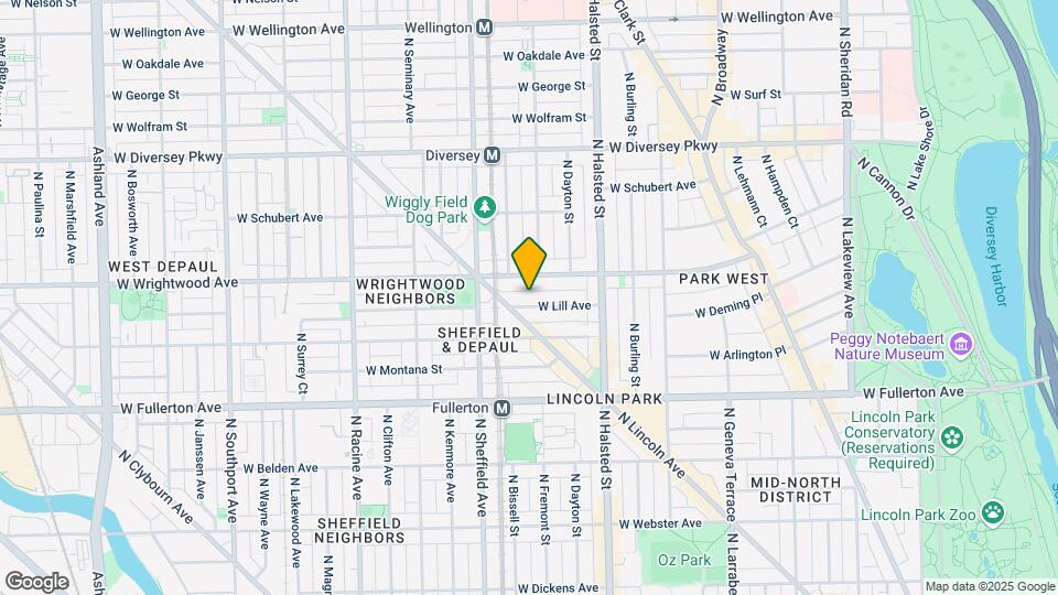 872 W Lill Ave, Unit B2 Map and Location Details