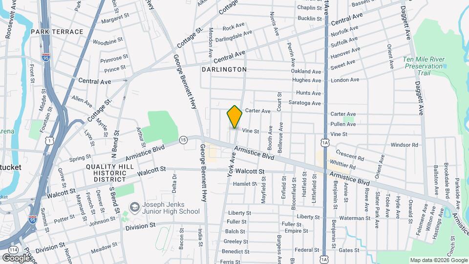 898 York Ave Map and Location Details