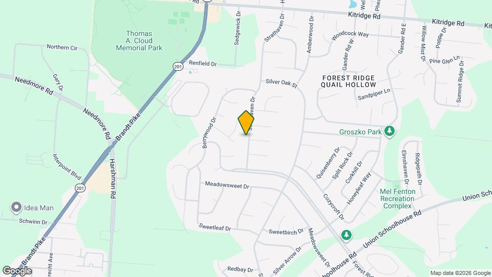 4441 Strathaven Dr Mapa y Detalles de la Ubicación