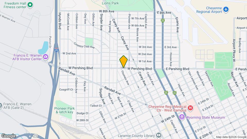 3133 Thomes Ave Map and Location Details