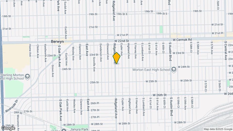 2337 Ridgeland Ave Map and Location Details