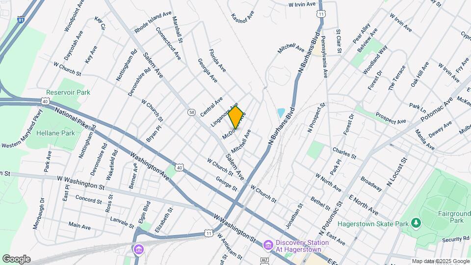 402 McDowell Ave-Unit -2 Map and Location Details