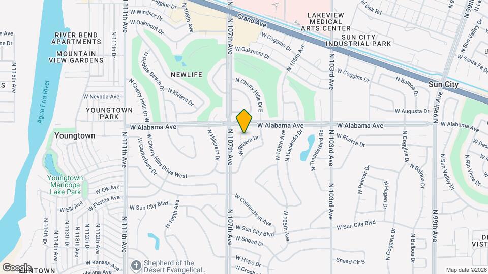 12021 N Riviera Ct Map and Location Details