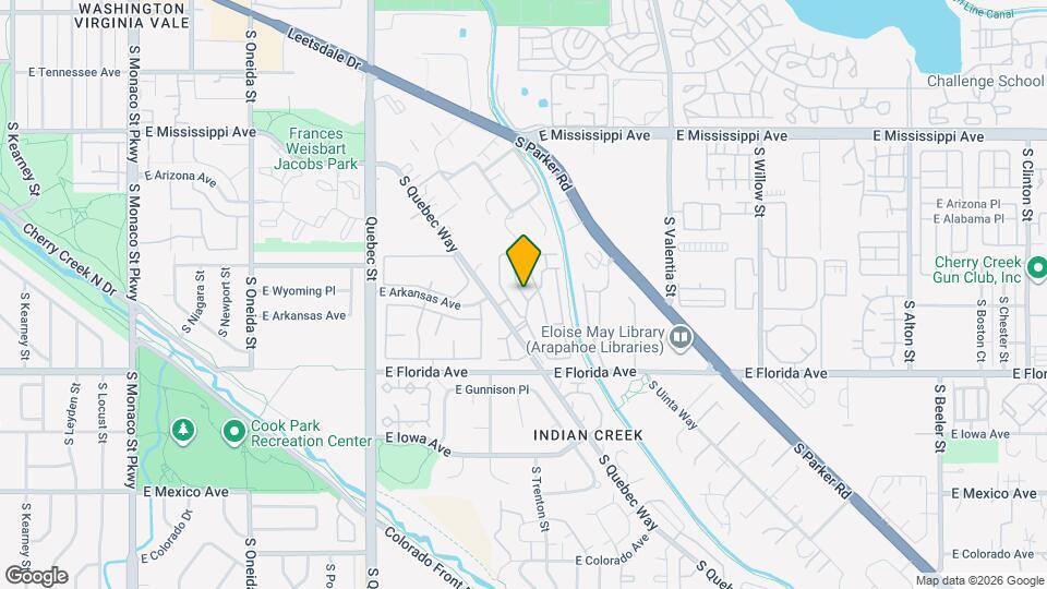 1479 S Quebec Way Map and Location Details