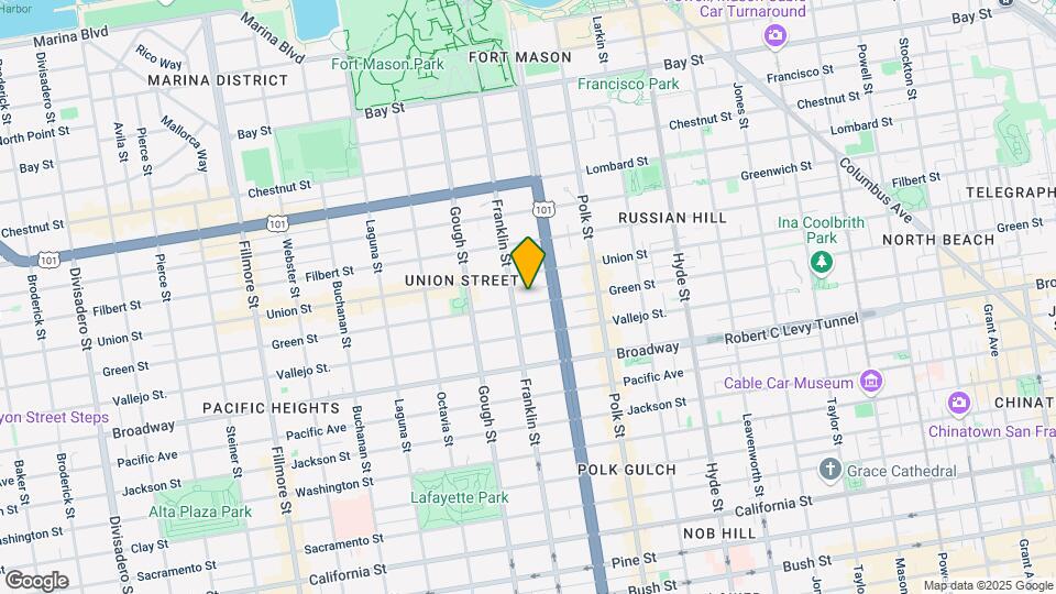 1560 Green St Map and Location Details