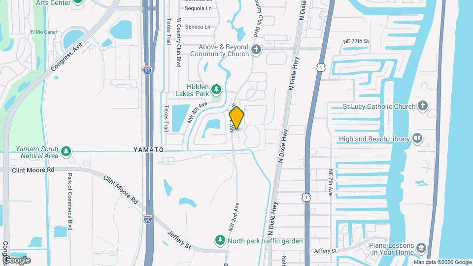 6850 NW 2nd Ave Map and Location Details