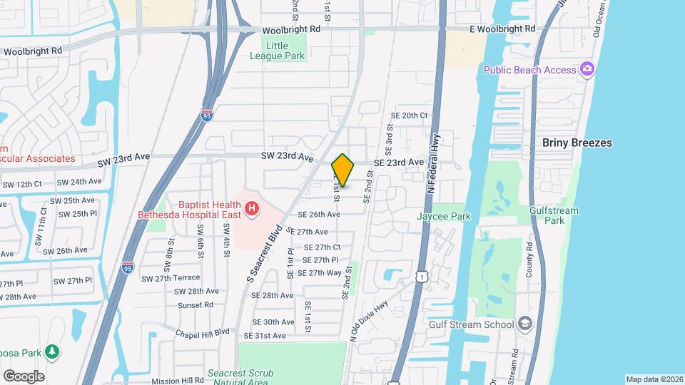 207 SE 25th Ave Map and Location Details