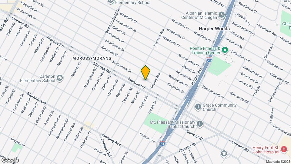 20266 McCormick St Map and Location Details