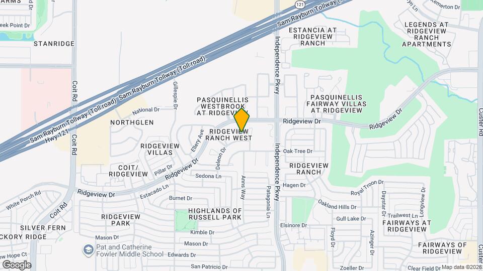 9720 Kingsmill Dr Map and Location Details