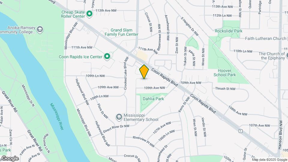 2712 109th Ln NW Map and Location Details