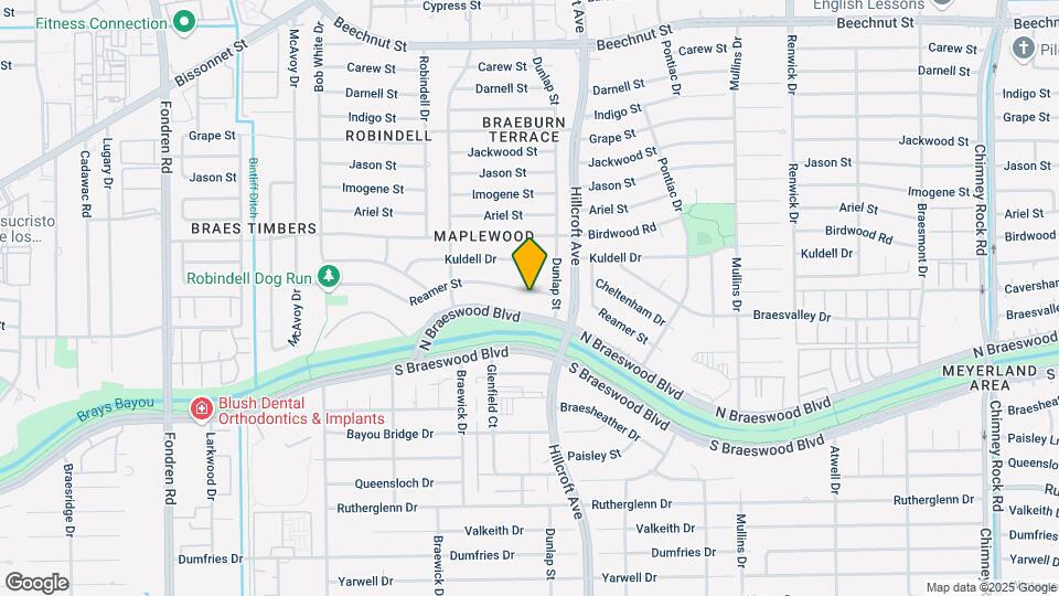 5819 Reamer St Map and Location Details