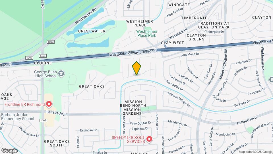 16311 La Luna Dr Map and Location Details