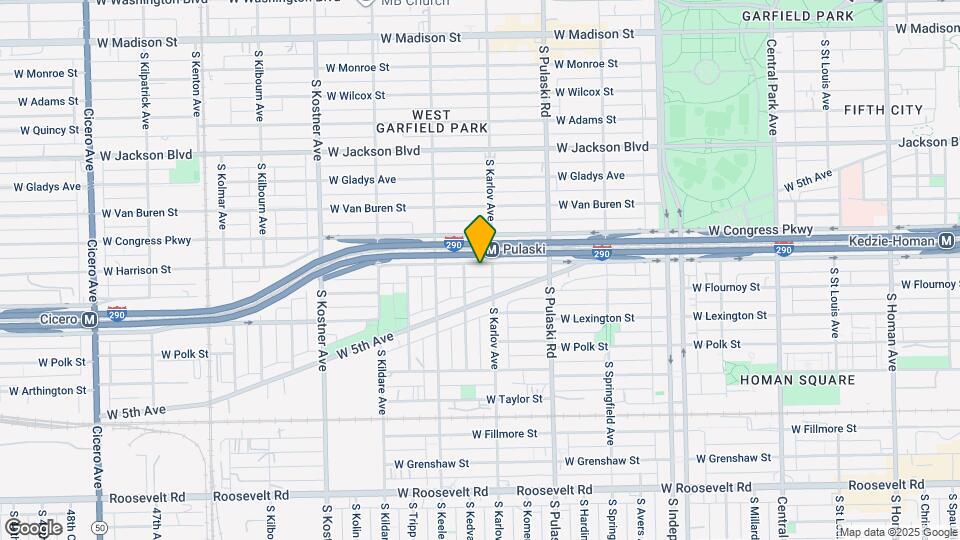4111 W Harrison St Map and Location Details