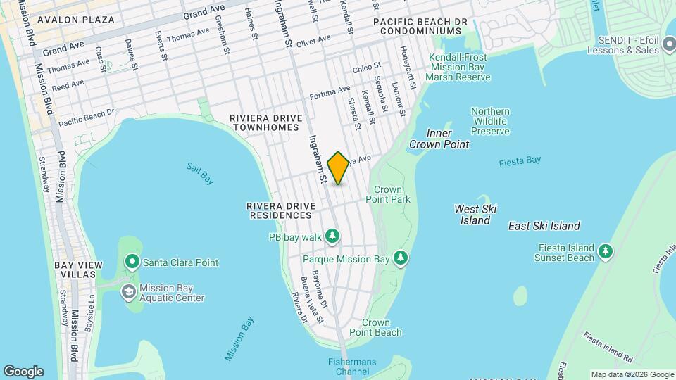 3720-26 Yosemite St Map and Location Details