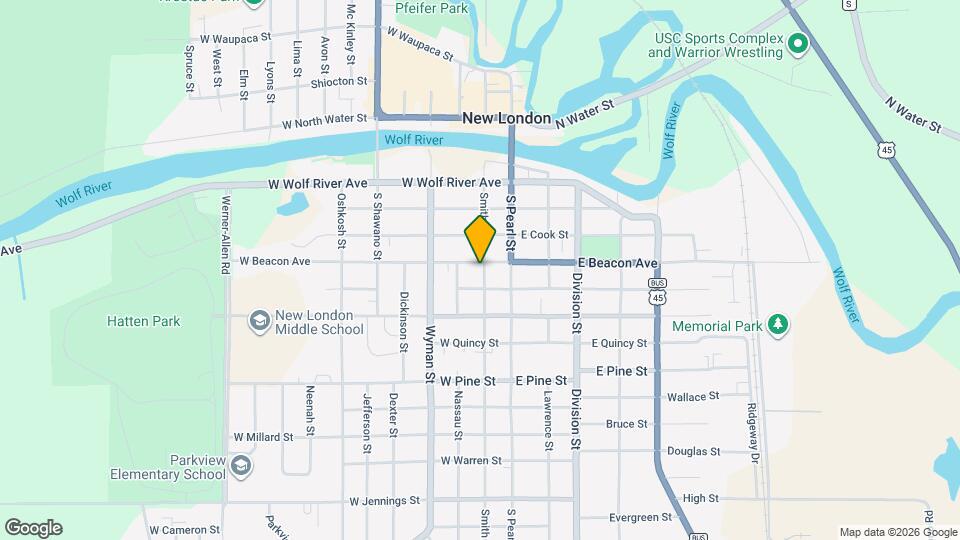 200 W Beacon Ave, Unit B Mapa y Detalles de la Ubicación