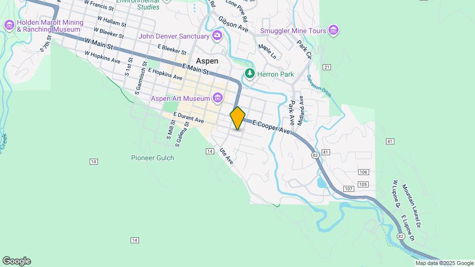 835 E Durant Ave Map and Location Details