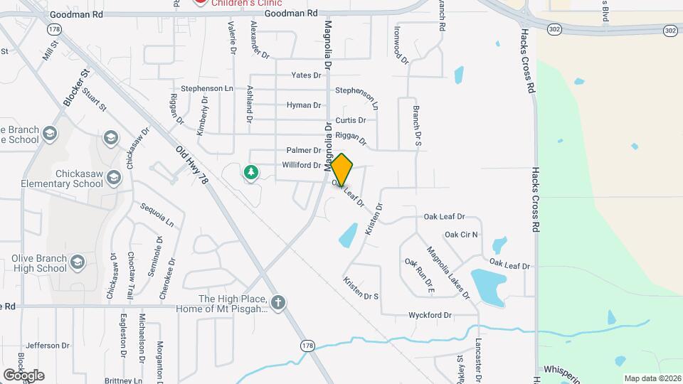 10343 Oak Leaf Dr Map and Location Details