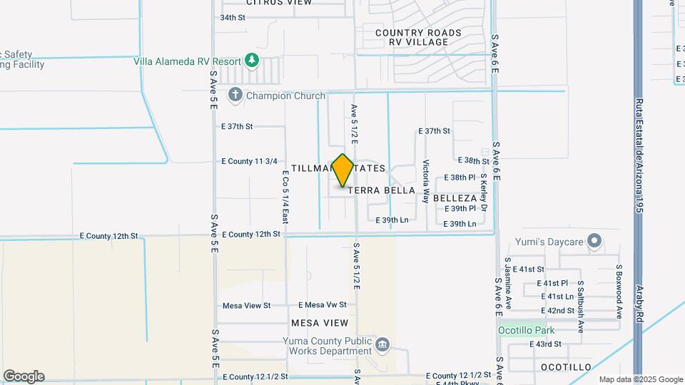 5466 E 39th St Map and Location Details