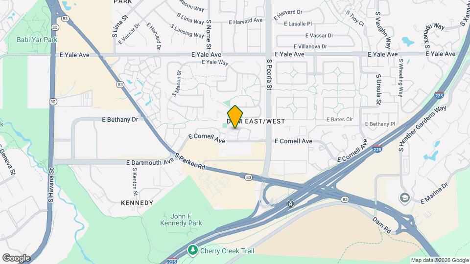 11841 E Cornell Cir Map and Location Details