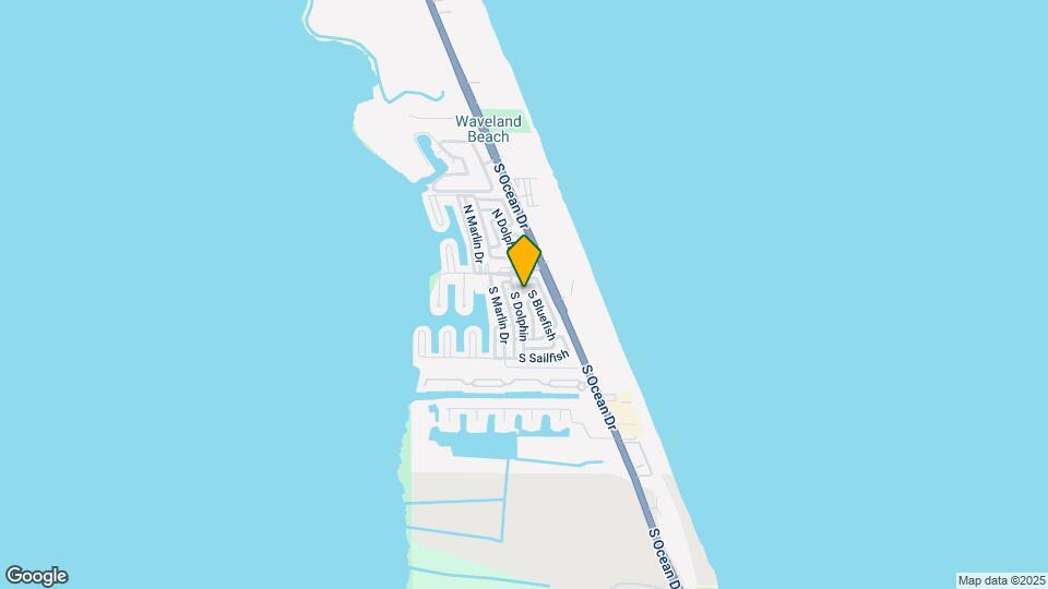 10725 S Ocean Dr, Unit RV lot only #94 Mapa y Detalles de la Ubicación