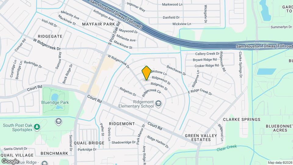 5226 Ridgevan St Map and Location Details