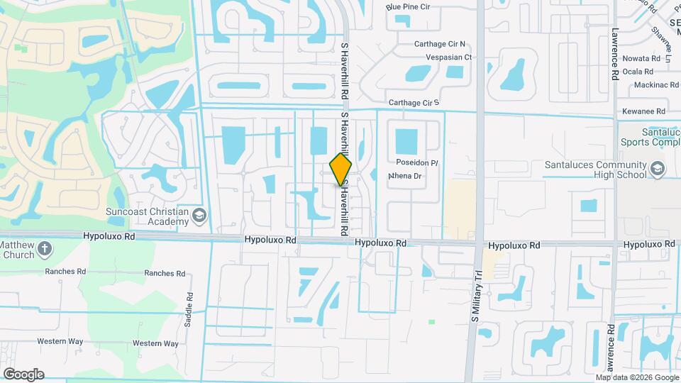 5201 Sancerre Cir Map and Location Details