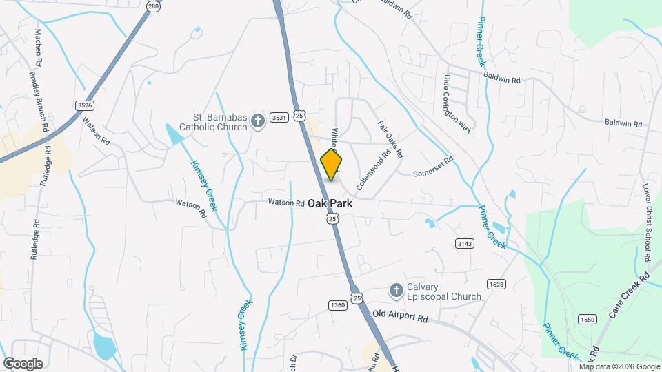2604 Hendersonville Rd Map and Location Details