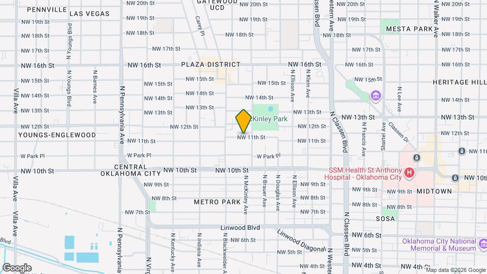 1610 1/2 NW 11th St Mapa y Detalles de la Ubicación