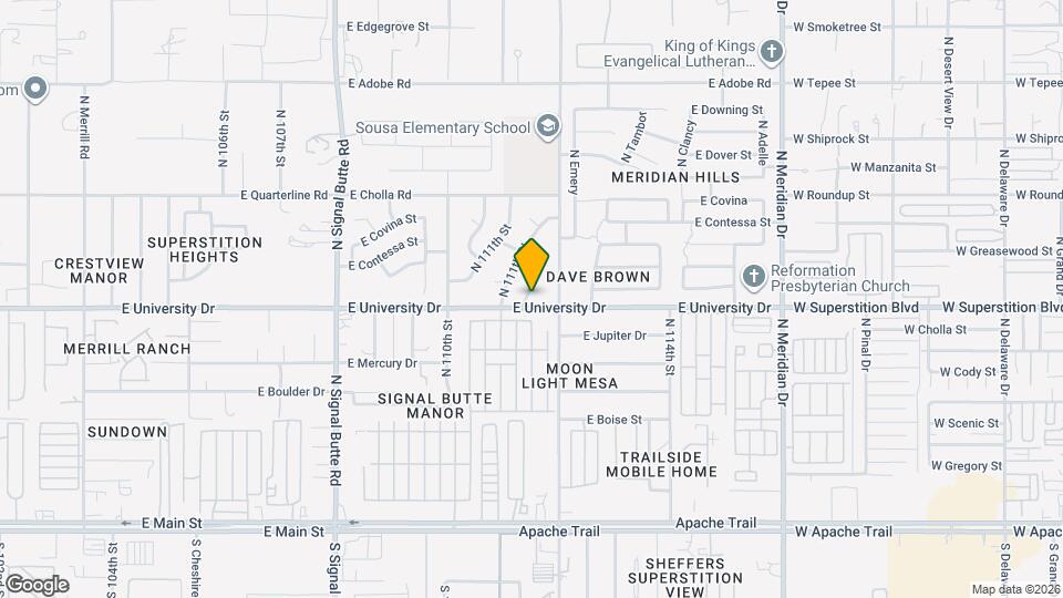 401 N 111th Way Mapa y Detalles de la Ubicación