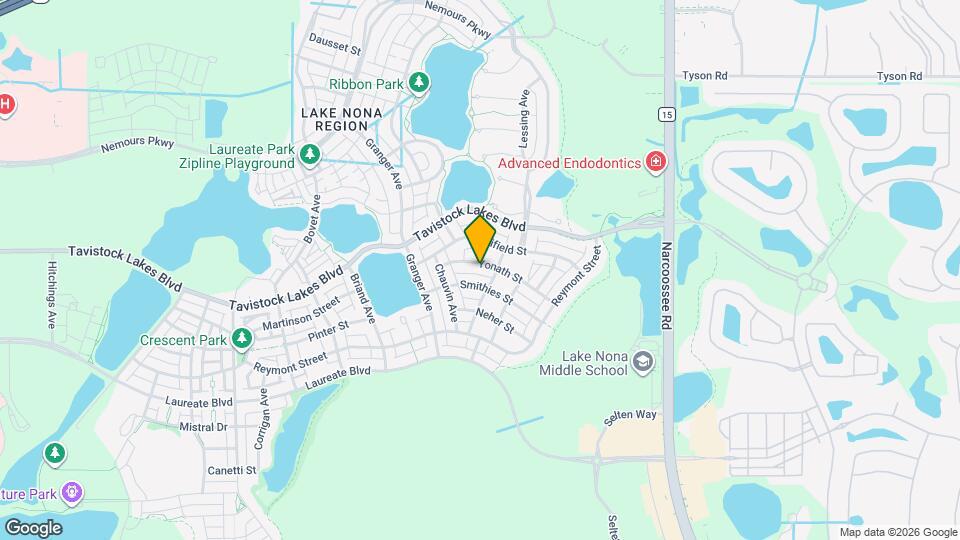 9112 Yonath St Map and Location Details