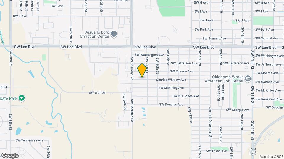 2116 Charles Whitlow Ave Map and Location Details