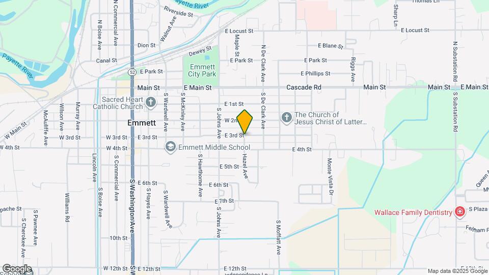 402 Hazel Ave Map and Location Details