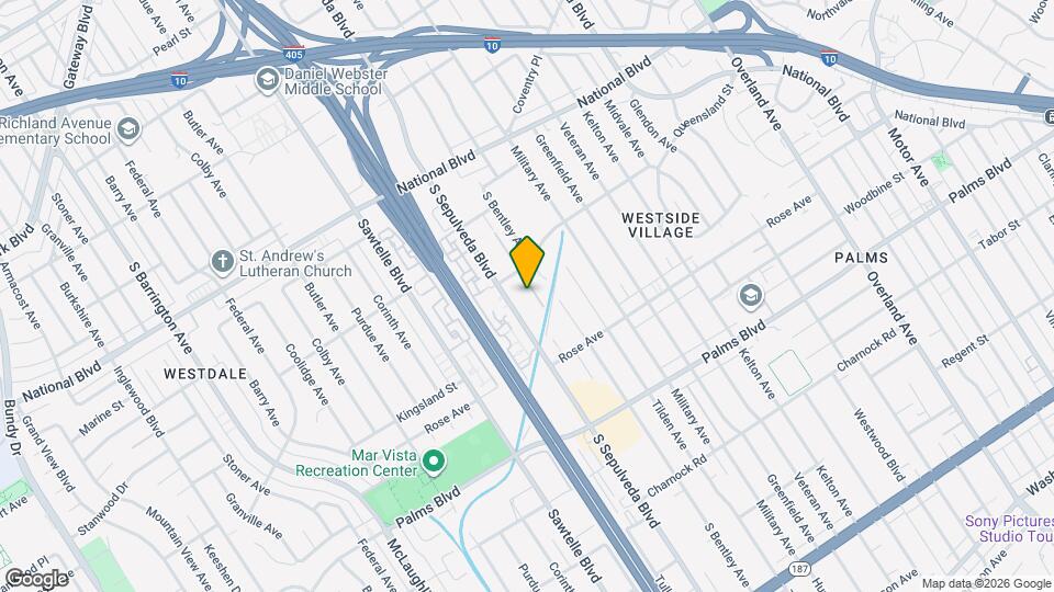 3300 S Sepulveda Blvd Map and Location Details