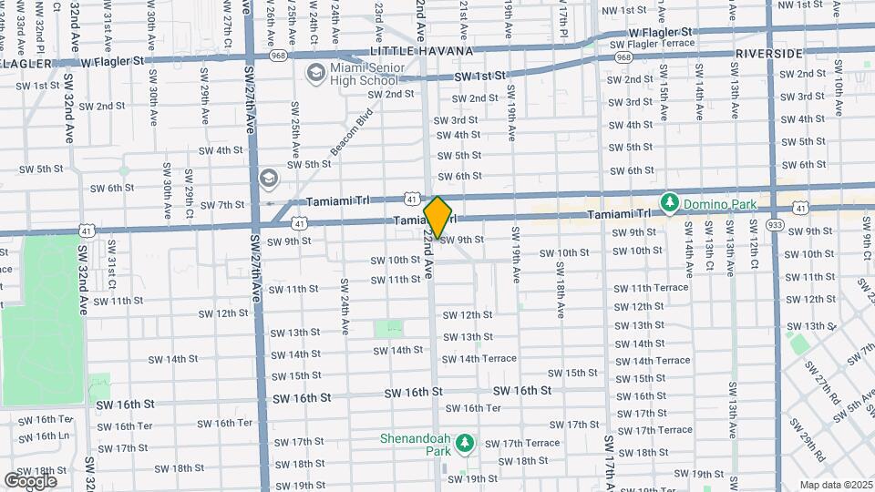 2184 SW 9th St Map and Location Details