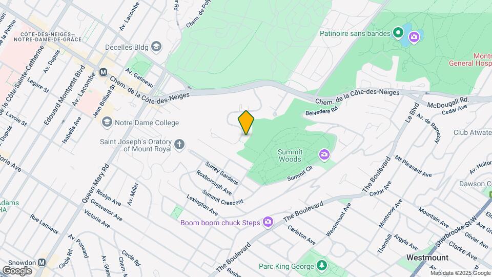 3570 Ridgewood Map and Location Details