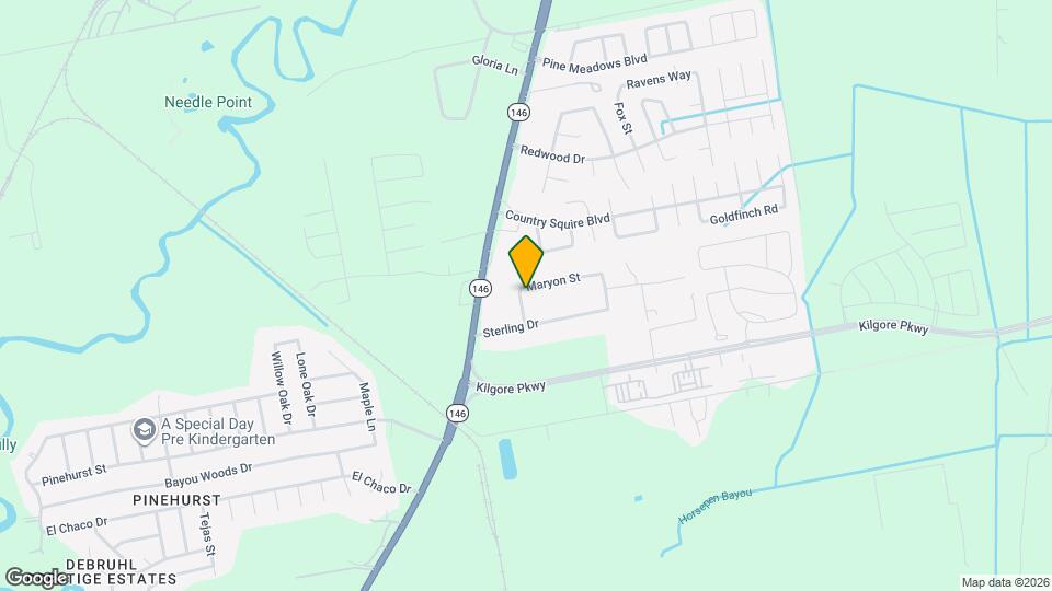 1610 Maryon St Map and Location Details