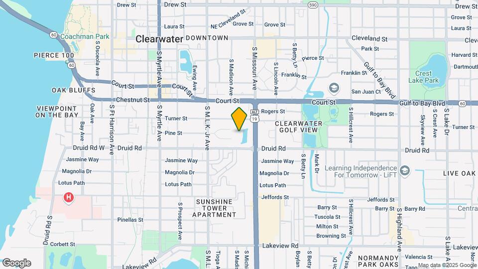 701 S Madison Ave Map and Location Details